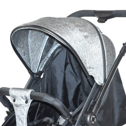 عربة أطفال رمادي عربة أطفال رمادي