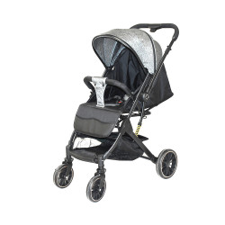 عربة أطفال رمادي عربة أطفال رمادي