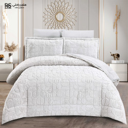 مفرش شتوي مخمل 6 قطع نفرين