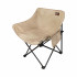 كرسي رحلات من القماش والمعدن قابل للطي