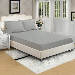 طقم سرير شرشف مع كيس وسادة نفر 140*200 سم