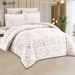 مفرش شتوي مخمل 4 قطع نفر