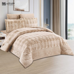 مفرش شتوي مخمل 4 قطع نفر مفرش شتوي مخمل 4 قطع نفر