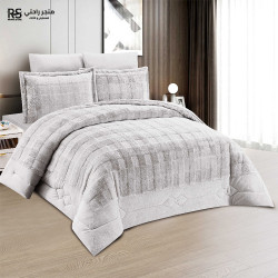 مفرش شتوي مخمل 4 قطع نفر مفرش شتوي مخمل 4 قطع نفر