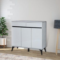 دولاب متعدد الاستخدام أوف وايت 100 سم دولاب متعدد الاستخدام أوف وايت 100 سم