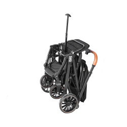 عربة أطفال أسود عربة أطفال أسود