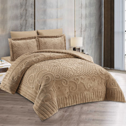 مفرش شتوي مخمل 6 قطع نفرين مفرش شتوي مخمل 6 قطع نفرين