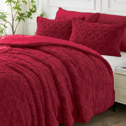 مفرش نيوم شتوي مخمل 4 قطع نفر