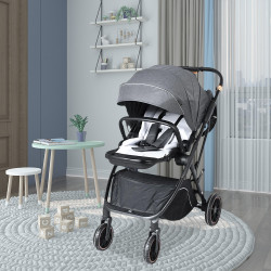 عربة أطفال رمادي عربة أطفال رمادي