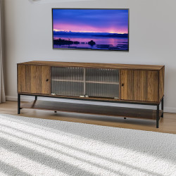 وحدة تلفزيون لون بني 160 سم وحدة تلفزيون لون بني 160 سم