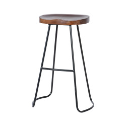 كرسي بار من الخشب والمعدن كرسي بار من الخشب والمعدن