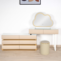 طاولة زينة مع مرآة طاولة زينة مع مرآة