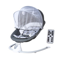 سرير وكرسي أطفال بناموسية هزاز مع ريموت سرير وكرسي أطفال بناموسية هزاز مع ريموت