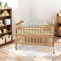 سرير أطفال بناموسية سرير أطفال بناموسية