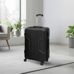 شنطة سفر وسط أسود شنطة سفر وسط أسود