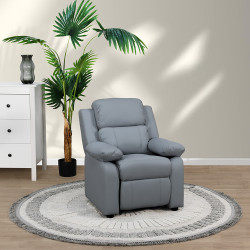 كرسي استرخاء أطفال ثابت رمادي فاتح كرسي استرخاء أطفال ثابت رمادي فاتح