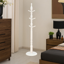 علاقة ملابس خشبية مودرن أوف وايت 180 سم علاقة ملابس خشبية مودرن أوف وايت 180 سم