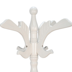 علاقة ملابس خشبية مودرن أوف وايت 185 سم علاقة ملابس خشبية مودرن أوف وايت 185 سم