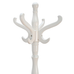 علاقة ملابس خشبية مودرن أوف وايت 190 سم علاقة ملابس خشبية مودرن أوف وايت 190 سم