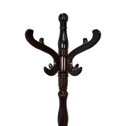 علاقة ملابس خشبية مودرن بني 190 سم علاقة ملابس خشبية مودرن بني 190 سم