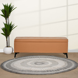 صندوق سجاد عصري من الجلد جملي صندوق سجاد عصري من الجلد جملي