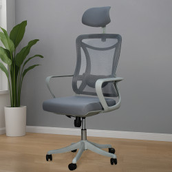 كرسي مكتب دوار رمادي كرسي مكتب دوار رمادي