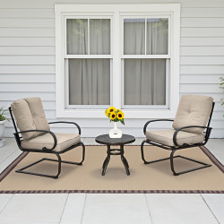 جلسة خارجية عصرية 2 مقعد وطاولة بيج جلسة خارجية عصرية 2 مقعد وطاولة بيج