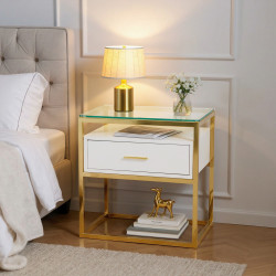 طاولة سرير جانبية 52x56 سم طاولة سرير جانبية 52x56 سم