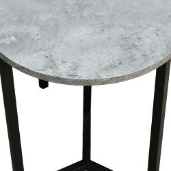 طقم طاولات خدمة خشب 5 قطع رمادي طقم طاولات خدمة خشب 5 قطع رمادي