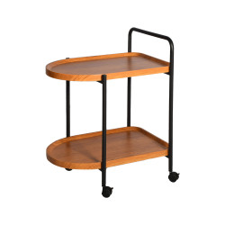 عربة تقديم خشب عربة تقديم خشب