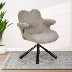 كرسي دوار عصري مع قماش قابل للأزالة كافيه كرسي دوار عصري مع قماش قابل للأزالة كافيه