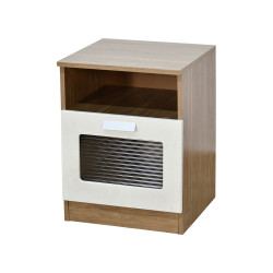 درج تخزين مودرن خشبي مع رف وباب اكريلك درج تخزين مودرن خشبي مع رف وباب اكريلك