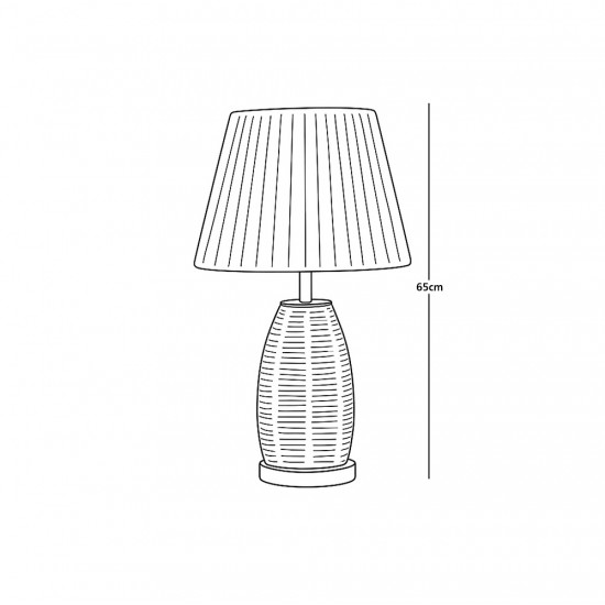 أباجورة طاولة خسف