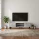 وحدة تلفاز خشبية مودرن رمادي 160 سم