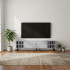 وحدة تلفاز خشبية مودرن رمادي 180 سم