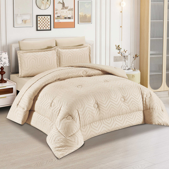 مفرش فاخر جكار 4 قطع نفر