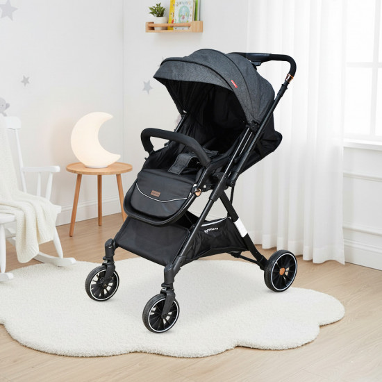 عربة أطفال قابلة للطي قماش بهيكل معدني عربة أطفال قابلة للطي قماش بهيكل معدني