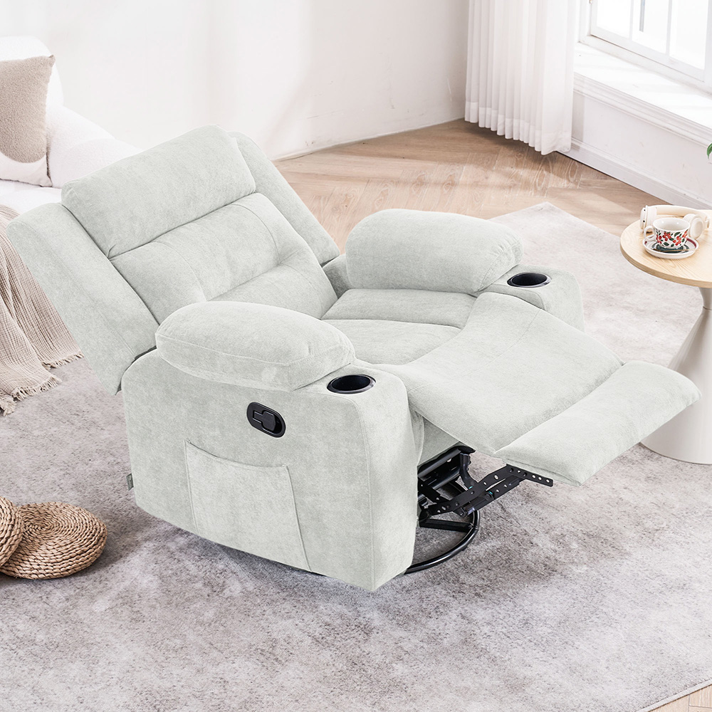 كرسي استرخاء هزاز دوار اوف وايت