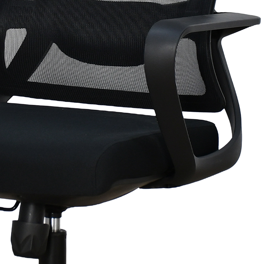 كرسي مكتب دوار أسود