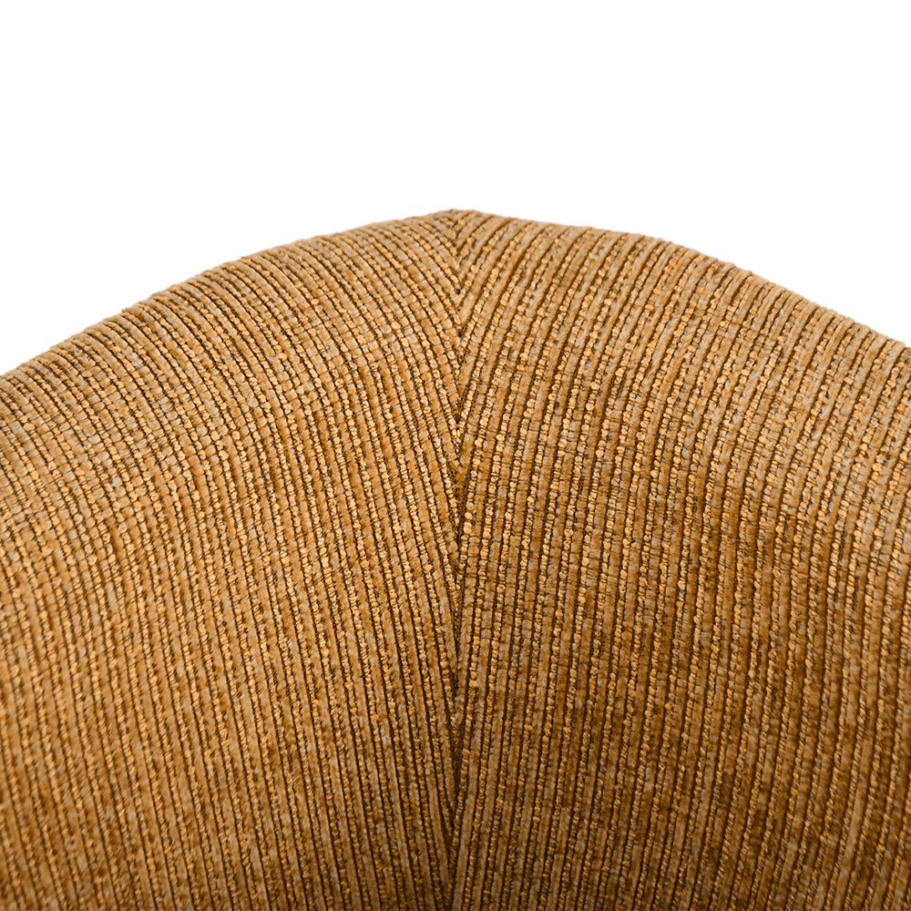 كرسي مفرد مودرن جلد بظهر قماش