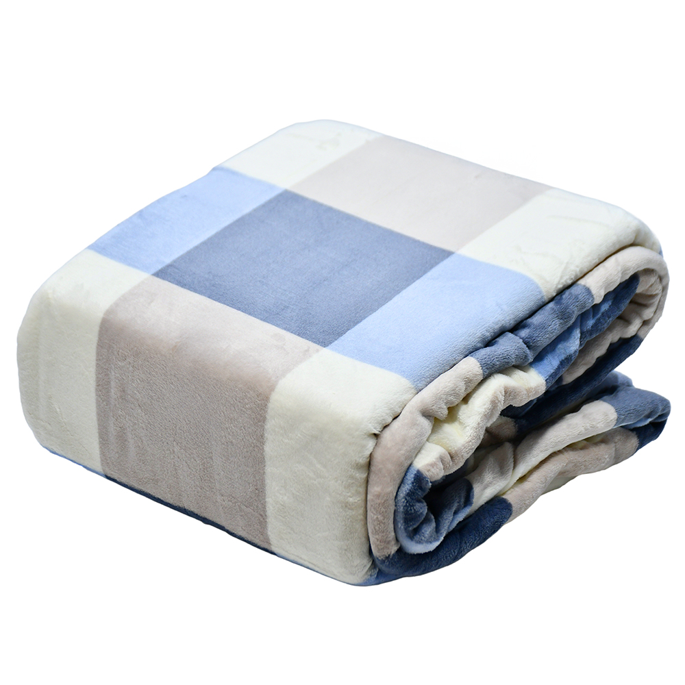 بطانية نيوم فرو فاخرة بملمس مخملي