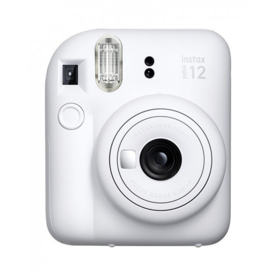 FUJIFILM INSTAX MINI 12 Instant Film Camera (Clay White)