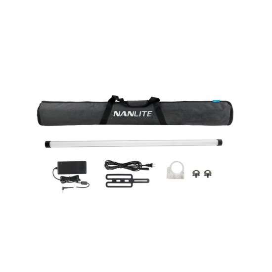 Nanlite PavoTube II 30X 4' RGBWW LED Pixel Tube with Internal Battery 1-Light Kit