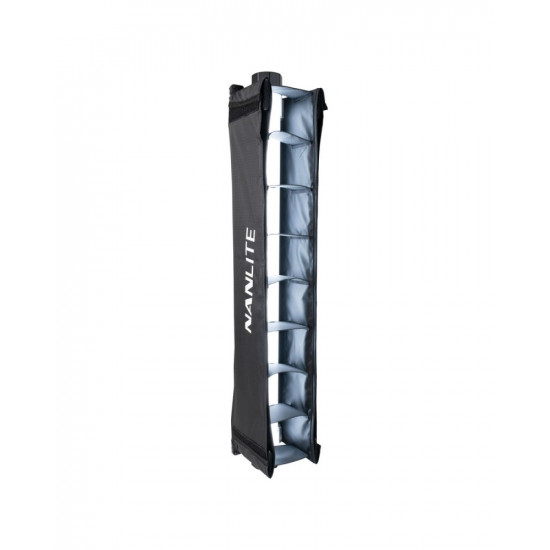 Nanlite Fabric Barndoors and Grid for PavoTube II 15X LED Pixel Tubes