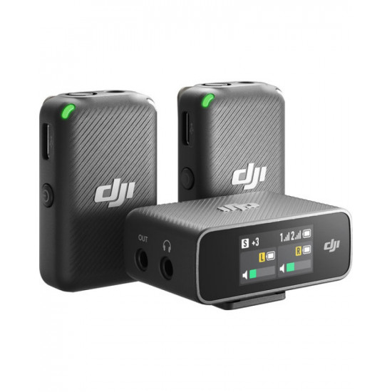 DJI Mic 2-Person Compact Digital Wireless Microphone System
