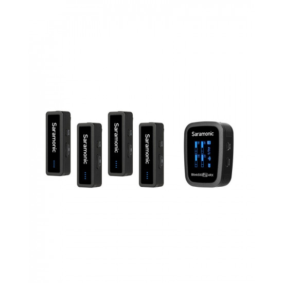 Saramonic Blink500 Pro B8 4-Person Ultracompact Digital Wireless Microphone System for Cameras and Smartphones