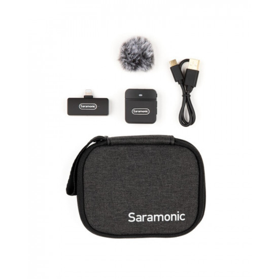 Saramonic Blink 100 B3 Compact Digital Wireless Clip-On Microphone System with Lightning Connector
