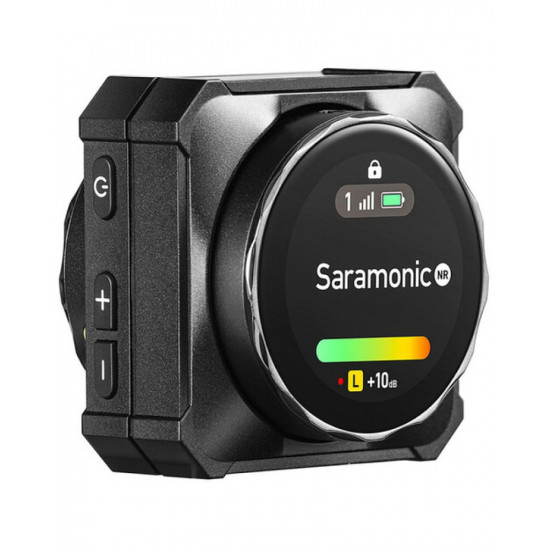 Saramonic Blink Me 2-Person Clip-On Wireless Microphone System with Touchscreens & Recording