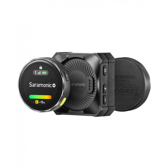 Saramonic Blink Me 2-Person Clip-On Wireless Microphone System with Touchscreens & Recording