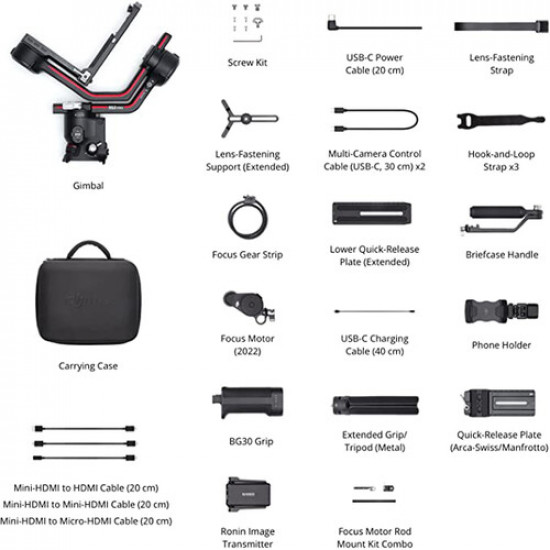 DJI RS3 Pro Combo Gimbal Stabilizer
